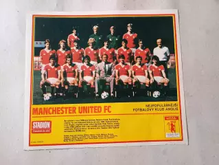 Плакат из журнала Стадион- Manchester United 13