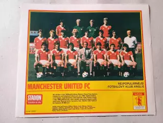 Плакат из журнала Стадион- Manchester United 14