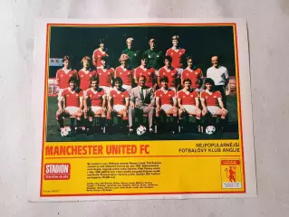 Плакат из журнала Стадион- Manchester United 15