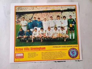 Плакат из журнала Стадион- Aston Villa