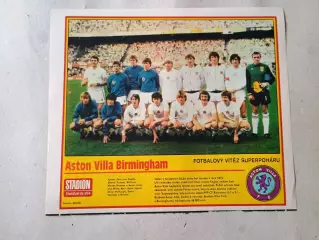 Плакат из журнала Стадион- Aston Villa 2
