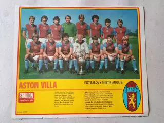 Плакат из журнала Стадион- Aston Villa 6