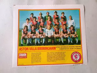 Плакат из журнала Стадион- Aston Villa 10