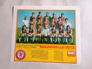 Плакат из журнала Стадион- Aston Villa 11