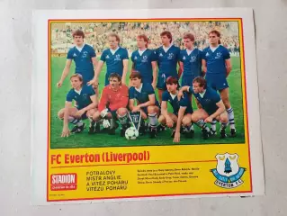 Плакат из журнала Стадион- Everton 4