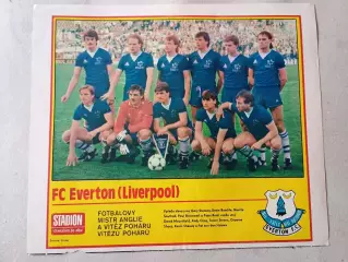 Плакат из журнала Стадион- Everton 5