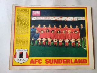 Плакат из журнала Стадион- Sunderland