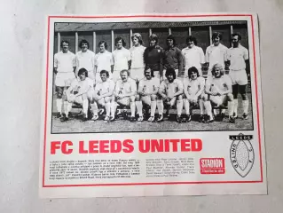 Плакат из журнала Стадион- Leeds 3