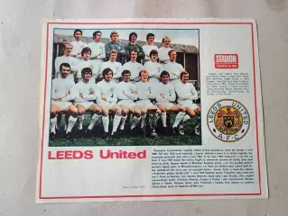 Плакат из журнала Стадион- Leeds 7