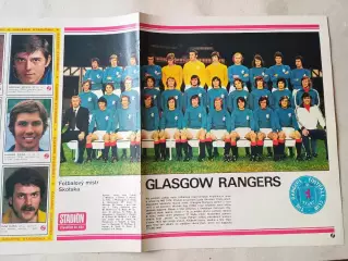 Плакат из журнала Стадион- Rangers 7