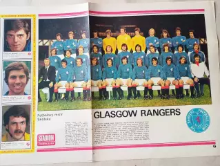 Плакат из журнала Стадион- Rangers 8