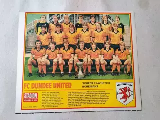 Плакат из журнала Стадион- Dundee United 3