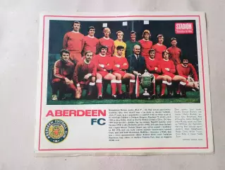 Плакат из журнала Стадион- Aberdeen 8