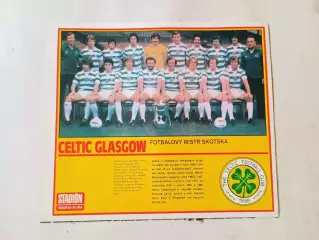 Плакат из журнала Стадион- Celtic 3