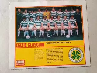 Плакат из журнала Стадион- Celtic 4
