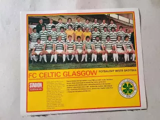 Плакат из журнала Стадион- Celtic 6