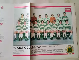 Плакат из журнала Стадион- Celtic 8