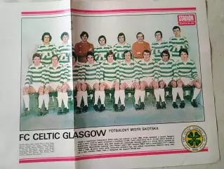 Плакат из журнала Стадион- Celtic 9