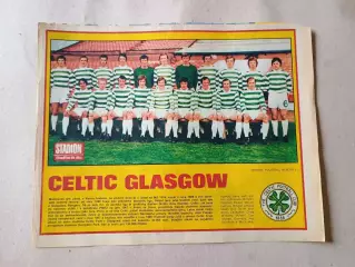 Плакат из журнала Стадион- Celtic 17