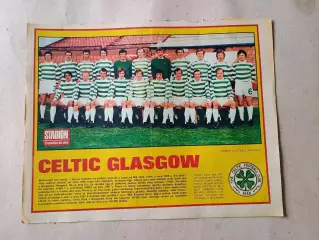 Плакат из журнала Стадион- Celtic 18