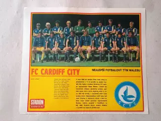 Плакат из журнала Стадион- Cardiff 3