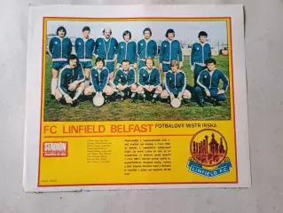 Плакат из журнала Стадион- Belfast