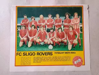 Плакат из журнала Стадион- Sligo Rovers 3