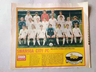 Плакат из журнала Стадион- Swansea 2