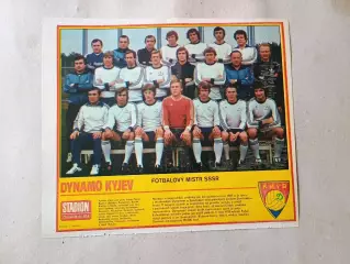 Плакат из журнала Стадион- Dynamo 4