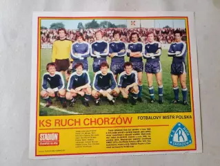 Плакат из журнала Стадион- Chorzow 7