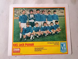 Плакат из журнала Стадион- Lech 3