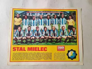 Плакат из журнала Стадион- Stal Mielec 2