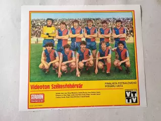 Плакат из журнала Стадион- Videoton