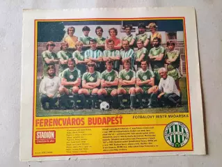 Плакат из журнала Стадион- Ferencvaros 3