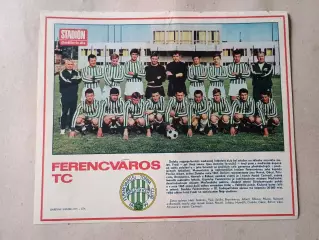 Плакат из журнала Стадион- Ferencvaros 8