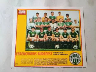Плакат из журнала Стадион- Ferencvaros 14