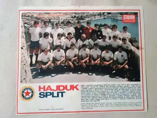 Плакат из журнала Стадион- Hajduk 9