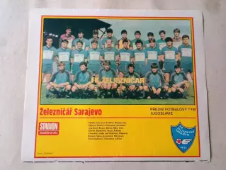 Плакат из журнала Стадион- Sarajevo 3