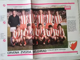 Плакат из журнала Стадион- Crvena Zvezda 5