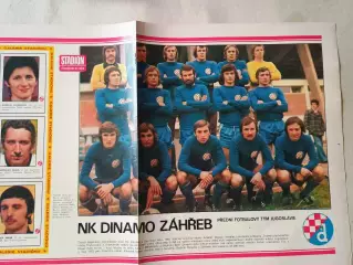 Плакат из журнала Стадион- Zagreb 3