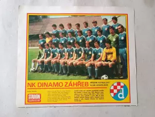 Плакат из журнала Стадион- Zagreb 6