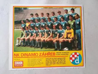 Плакат из журнала Стадион- Zagreb 7