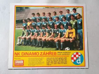 Плакат из журнала Стадион- Zagreb 8