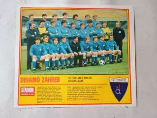 Плакат из журнала Стадион- Zagreb 9