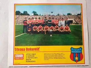 Плакат из журнала Стадион- Steaua 2