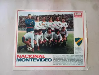 Плакат из журнала Стадион- Nacional