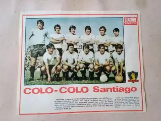 Плакат из журнала Стадион- Colo Colo 3