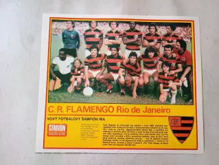 Плакат из журнала Стадион- Flamengo 8