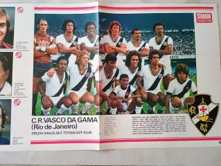 Плакат из журнала Стадион- Vasco da Gama