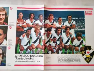 Плакат из журнала Стадион- Vasco da Gama 2